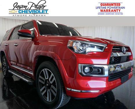 Barcelona Red Metallic 2021 Toyota 4Runner Limited