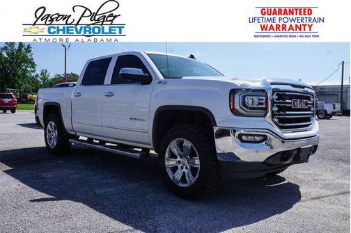Summit White 2019 GMC Sierra 1500 SLT