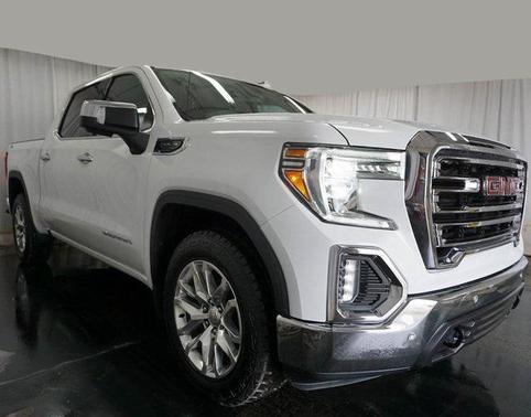 Summit White 2019 GMC Sierra 1500 SLT