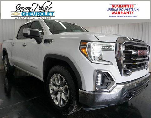 Summit White 2019 GMC Sierra 1500 SLT