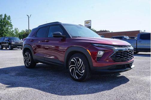 Crimson Metallic 2025 Chevrolet Trailblazer RS