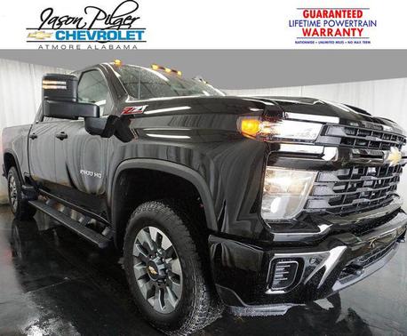 Black 2026 Chevrolet Silverado 2500 Custom
