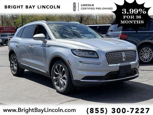 Silver Radiance Metallic 2022 Lincoln Nautilus Reserve