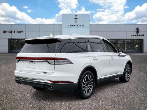 Pristine White 2023 Lincoln Aviator Standard AWD