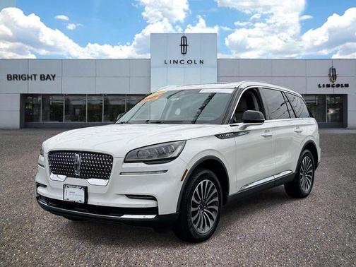 Pristine White 2023 Lincoln Aviator Standard AWD