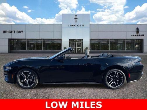 Shadow Black 2024 Ford Mustang EcoBoost Premium