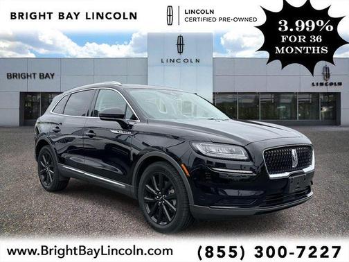 Infinite Black Metallic 2023 Lincoln Nautilus Reserve
