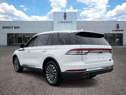 Pristine White 2023 Lincoln Aviator Standard AWD