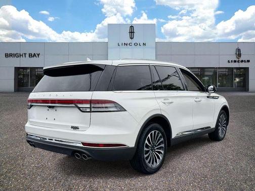 Pristine White 2023 Lincoln Aviator Standard AWD