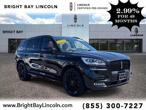Platinum Dune 2023 Lincoln Aviator Black Label AWD