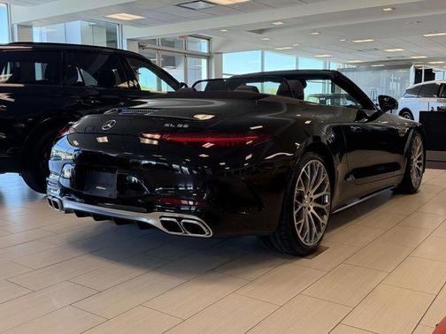 Obsidian Black Metallic 2022 Mercedes-Benz AMG SL 55 Base