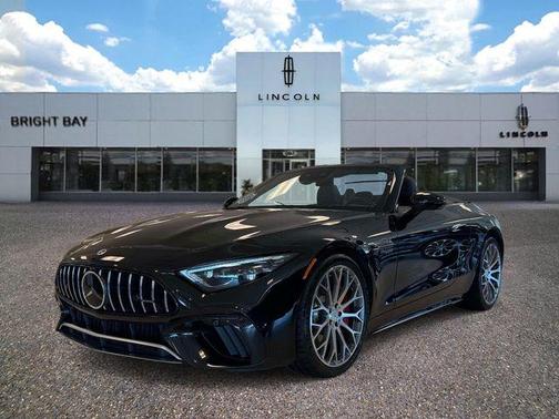 Obsidian Black Metallic 2022 Mercedes-Benz AMG SL 55 Base