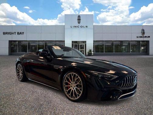 Obsidian Black Metallic 2022 Mercedes-Benz AMG SL 55 Base