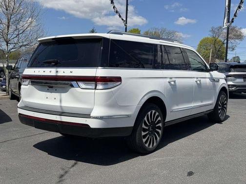 Pristine White 2023 Lincoln Navigator L Black Label