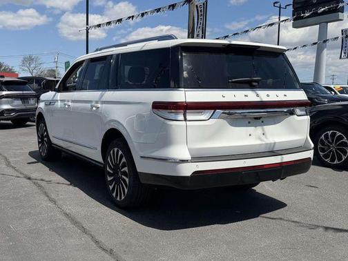 Pristine White 2023 Lincoln Navigator L Black Label