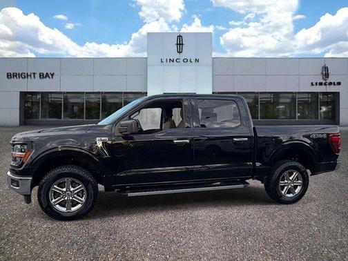 Agate Black Metallic 2025 Ford F-150 XLT
