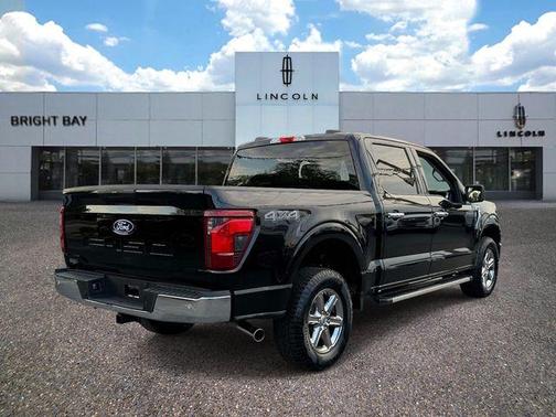 Agate Black Metallic 2025 Ford F-150 XLT