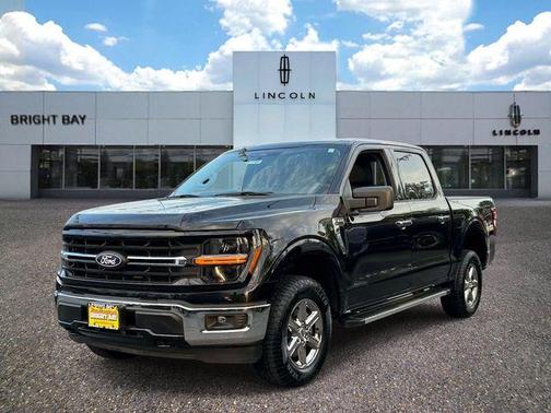 Agate Black Metallic 2025 Ford F-150 XLT