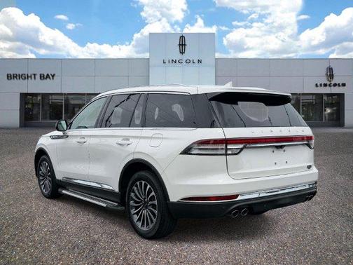 Pristine White 2023 Lincoln Aviator Standard AWD