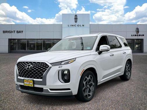 Hyper White 2021 Hyundai PALISADE Calligraphy