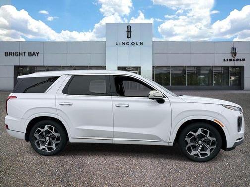 Hyper White 2021 Hyundai PALISADE Calligraphy