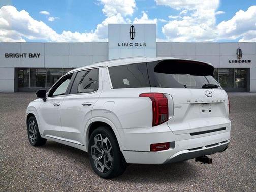 Hyper White 2021 Hyundai PALISADE Calligraphy