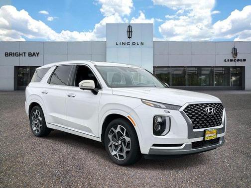 Hyper White 2021 Hyundai PALISADE Calligraphy