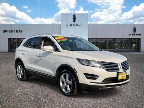 White Platinum Clearcoat Metallic 2018 Lincoln MKC Premiere