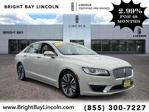 Ceramic Pearl Metallic 2020 Lincoln MKZ Reserve