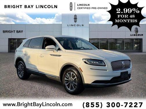 Pristine White 2022 Lincoln Nautilus Standard