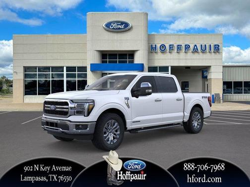 White Metallic 2025 Ford F-150 Lariat