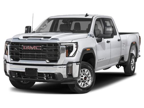 White Frost Tri-Coat 2024 GMC Sierra 2500 Denali