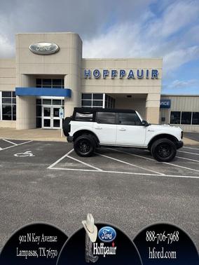 Oxford White 2023 Ford Bronco Wildtrak