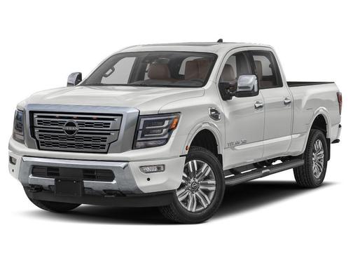 White 2023 Nissan Titan XD Platinum Reserve