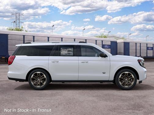 White Metallic 2027 Ford Expedition Max King Ranch