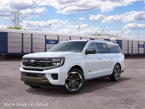 White Metallic 2027 Ford Expedition Max King Ranch