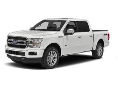 White Platinum Clearcoat Metallic 2018 Ford F-150 Lariat