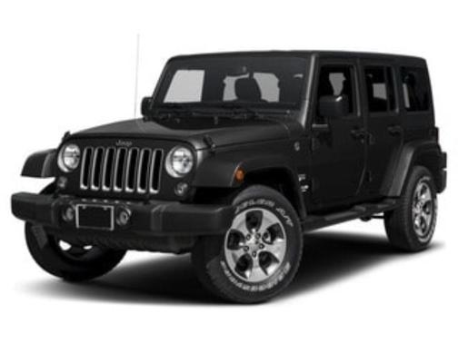Black Clearcoat 2017 Jeep Wrangler Unlimited Sahara