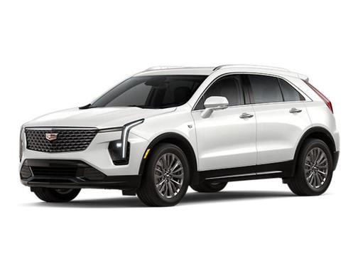 Crystal White Tri-Coat 2024 Cadillac XT4 Premium Luxury