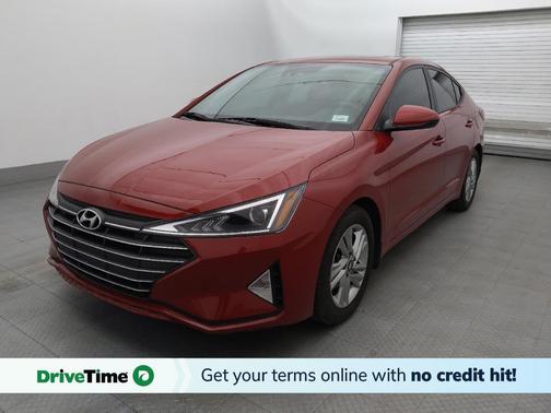 Red 2020 Hyundai ELANTRA Value Edition
