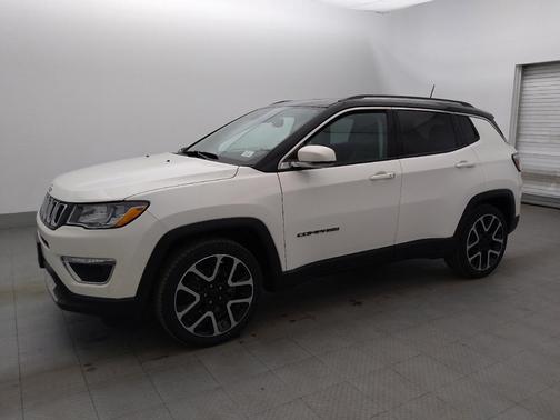 White Clearcoat 2019 Jeep Compass Limited