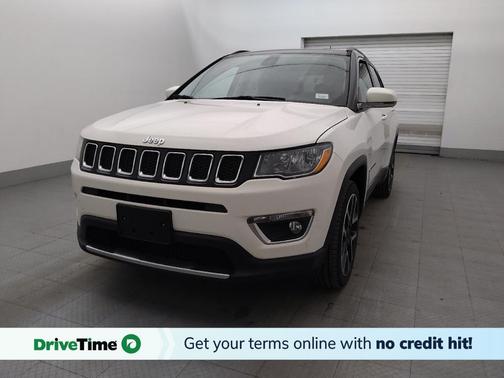 White Clearcoat 2019 Jeep Compass Limited