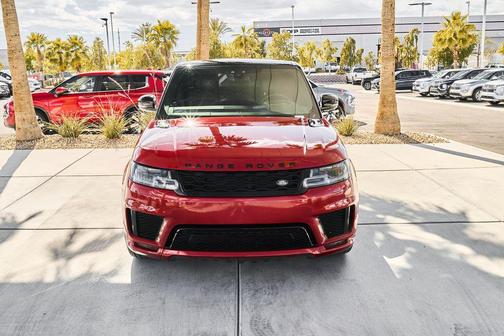 Red 2019 Land Rover Range Rover Sport Supercharged Dynamic