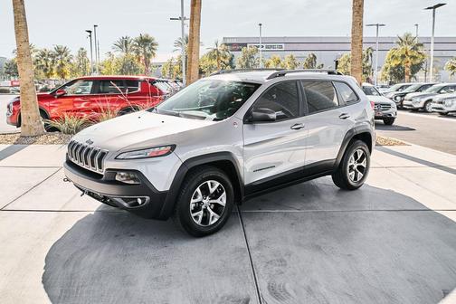 Billet Silver Metallic Clearcoat 2015 Jeep Cherokee Trailhawk