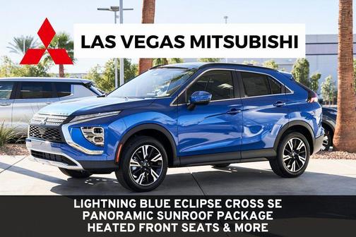 Lightning Blue Metallic 2026 Mitsubishi Eclipse Cross SE