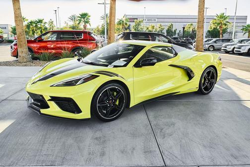 Accelerate Yellow Metallic 2023 Chevrolet Corvette Stingray w/3LT