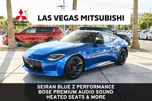 Seiran Blue Metallic/Super Black 2024 Nissan Z Performance Auto