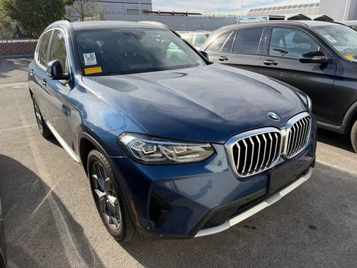 Phytonic Blue Metallic 2022 BMW X3 xDrive30i