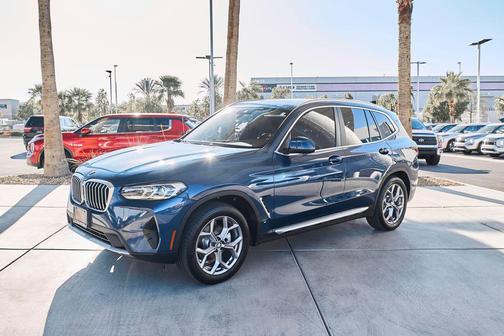 Phytonic Blue Metallic 2022 BMW X3 xDrive30i