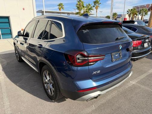 Phytonic Blue Metallic 2022 BMW X3 xDrive30i